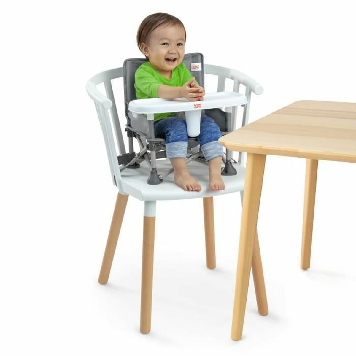 Upphöjare Bright Starts Pop 'N Sit Grå